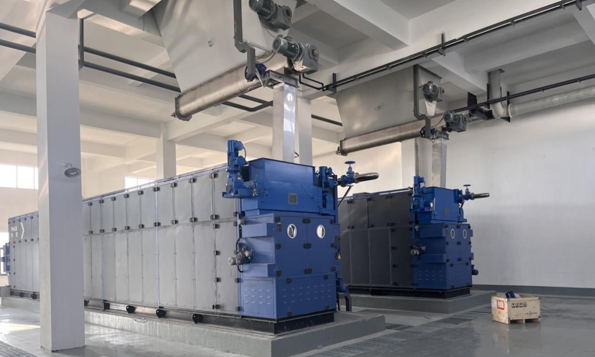 Sludge Dryer (เครื่องอบแห้งตะกอน)