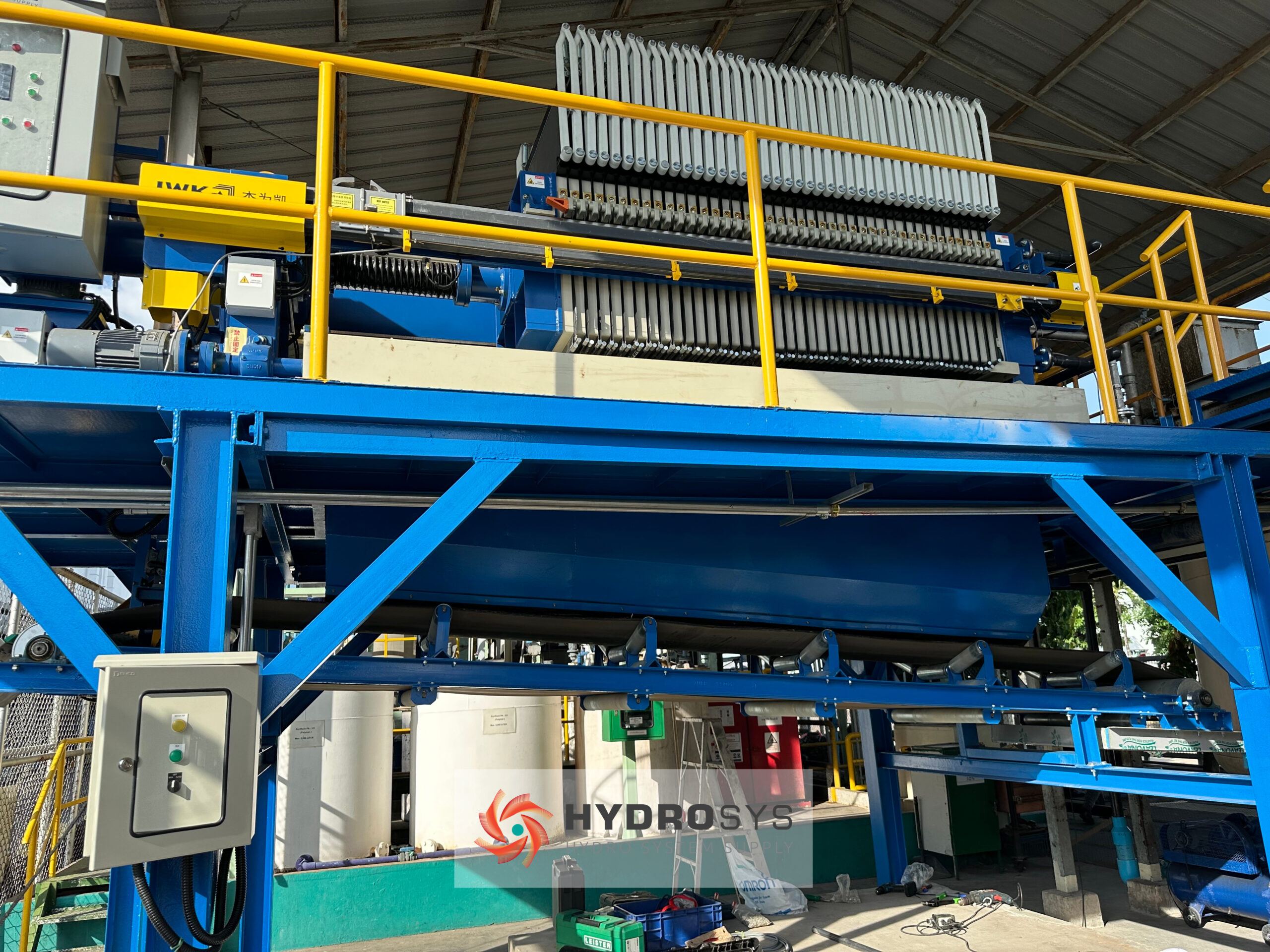 Filter Press (เครื่องอัดตะกอน)