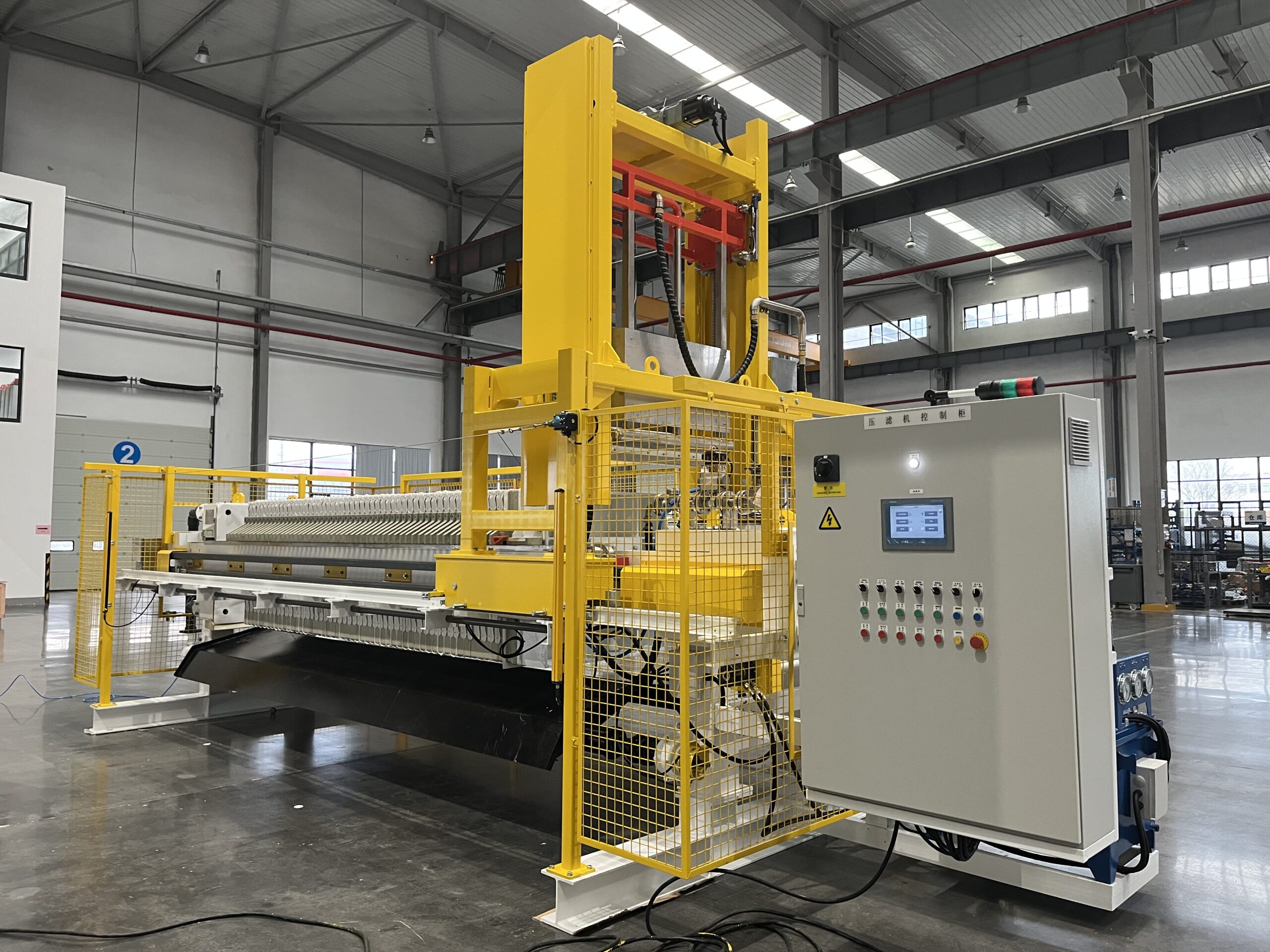 Filter Press (เครื่องอัดตะกอน)