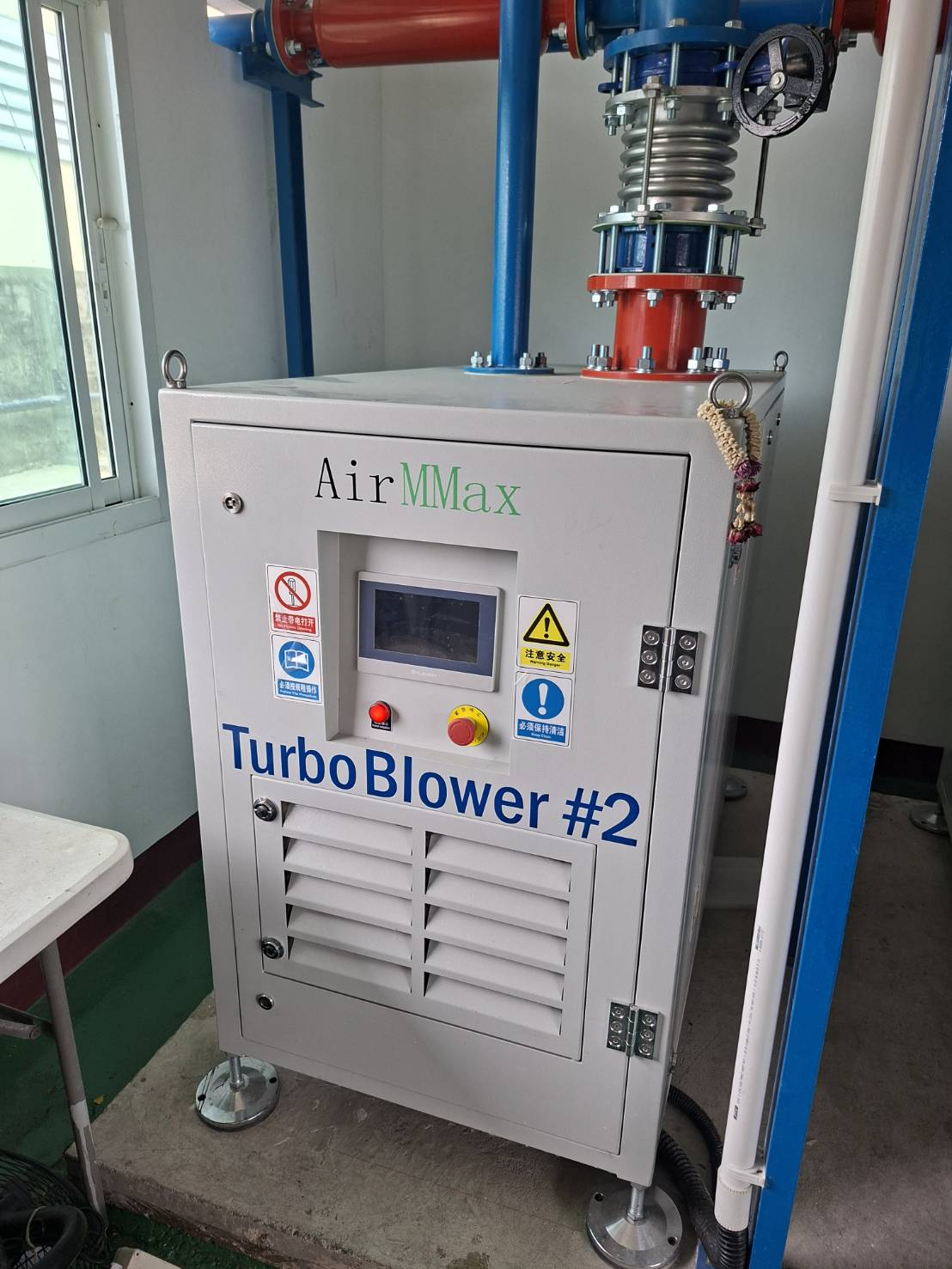 Turbo Blower (เครื่องเติมอากาศเทอร์โบ)