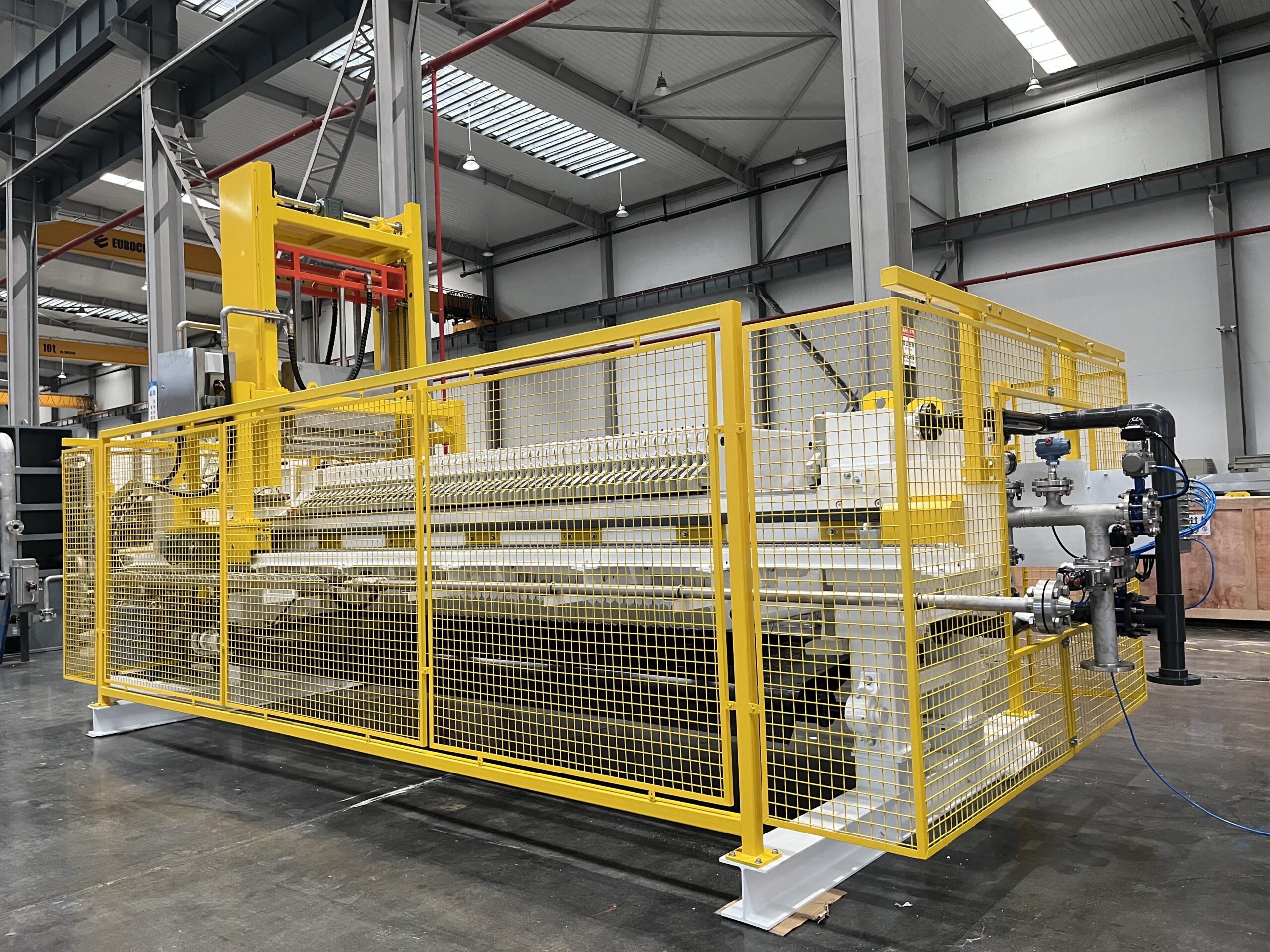 Filter Press (เครื่องอัดตะกอน)