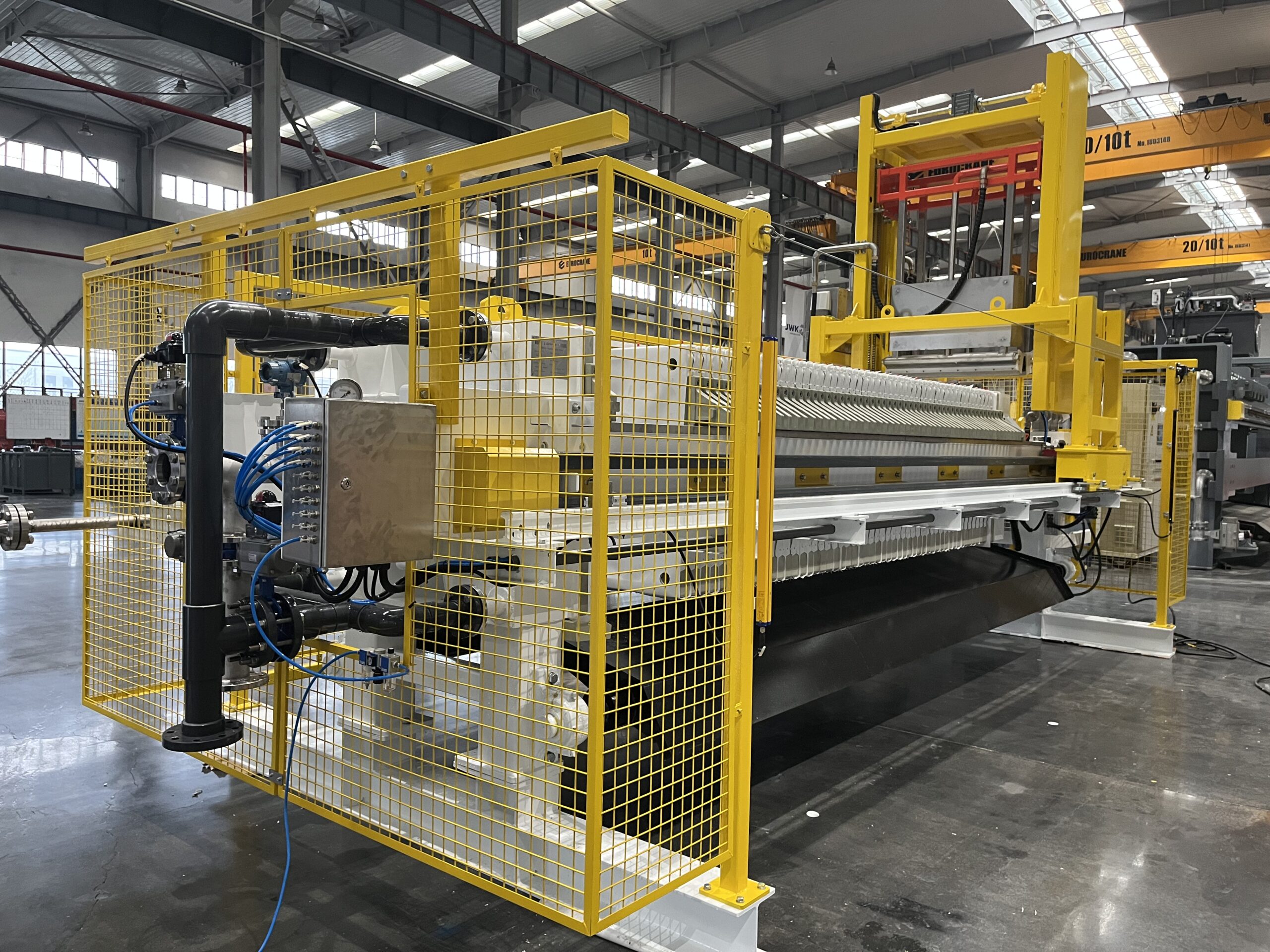 Filter Press (เครื่องอัดตะกอน)